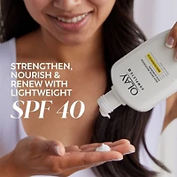 Complete+ Daily Facial Moisturizer with Sunscreen SPF 40, Fragrance-Free, 6 FL OZ, Broad Spectrum Sunscreen for Sensitive Skin