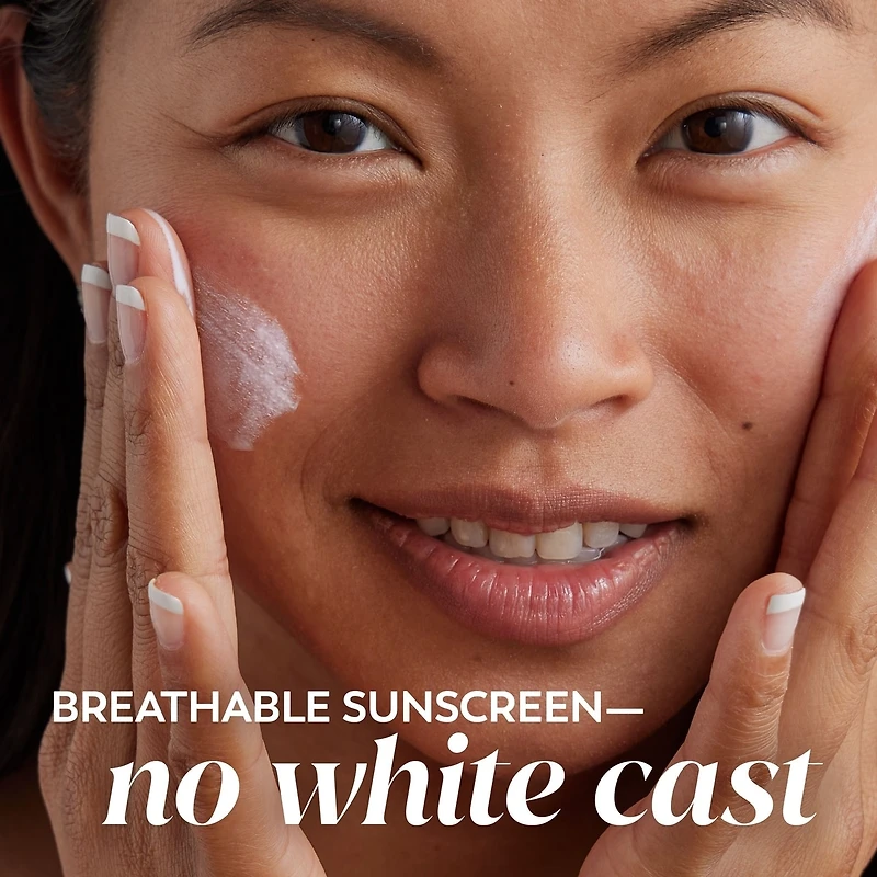 Complete+ Daily Facial Moisturizer with Sunscreen SPF 40, Fragrance-Free, 6 FL OZ, Broad Spectrum Sunscreen for Sensitive Skin