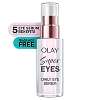 Super Eye Daily Serum, 5-in-1 Eye Serum with Vitamin C and Niacinamide to Brighten, Depuff, and Smooth