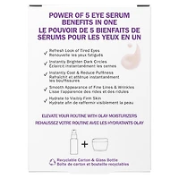 Super Eye Daily Serum, 5-in-1 Eye Serum with Vitamin C and Niacinamide to Brighten, Depuff, and Smooth