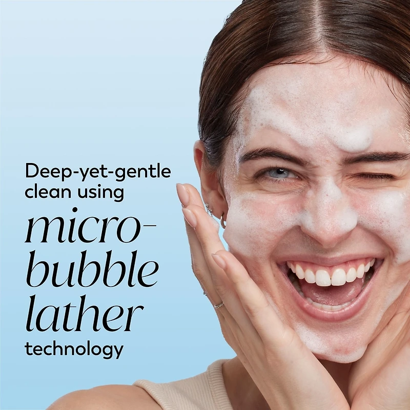 Cleansing Melts + Gentle Face Cleanser, 32ct, Water-Activated Face Wash Cleans, Tones, and Refreshes Skin, Fragrance-Free, Sensitive Skin