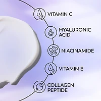 Super Cream with Sunscreen SPF, Ultra Lightweight Face Moisturizer that hydrates, smooths, brightens, firms, and protects with SPF.