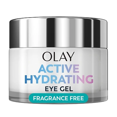 Active Hydrating Eye Gel, Fragrance-Free, Anti-Aging Eye Cream with Hyaluronic Acid and Niacinamide