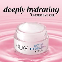 Active Hydrating Eye Gel, Fragrance-Free, Anti-Aging Eye Cream with Hyaluronic Acid and Niacinamide