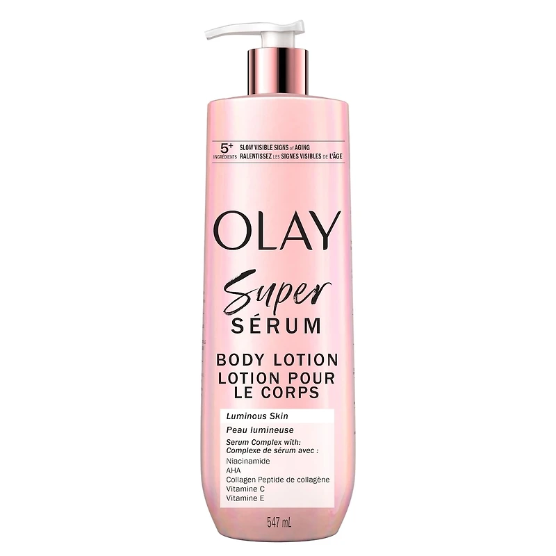 Super Serum Body Lotion, Moisturizing Body Lotion for Dry Skin with Super Serum Complex to Slow Visible Signs of Aging