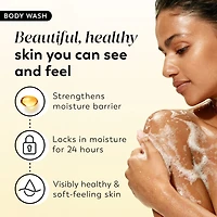 Mega Hydration Holiday Bag, Skincare Gift Set, 4pc, Body Wash, Face Cleanser, Daily Moisturizer, Night Moisturizer