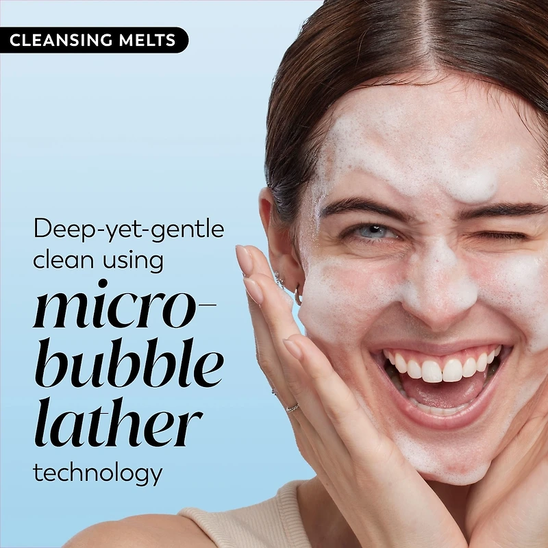 Mega Hydration Holiday Bag, Skincare Gift Set, 4pc, Body Wash, Face Cleanser, Daily Moisturizer, Night Moisturizer