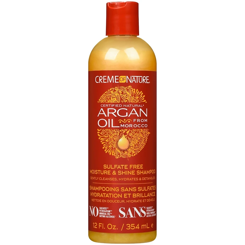 Shampooing sans Sulfate à l'huile d'argan