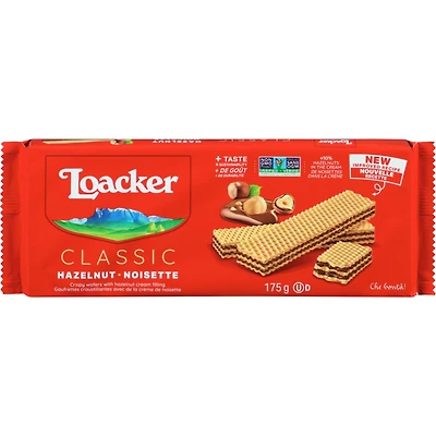 Gaufrettes à la noisette