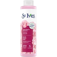 St. Ives Refreshing Body Wash for Women, Rose Water & Aloe Vera, 22 fl oz
