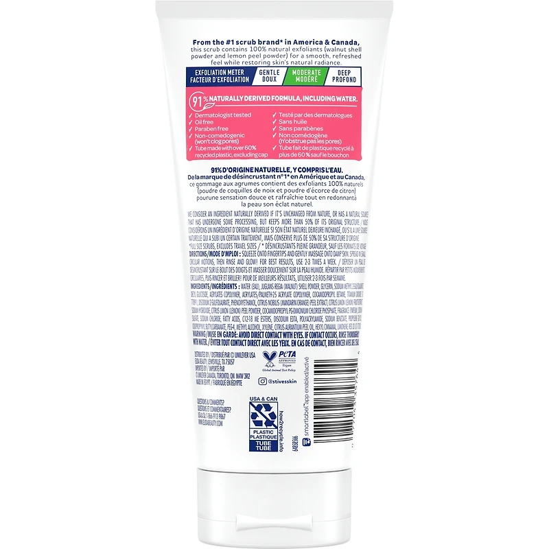 Radiant Skin Pink Lemon & Mandarin Orange  Scrub  170 g