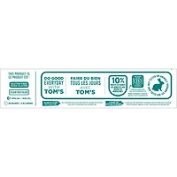 Tom's of Maine Pâte naturelle sensible à la menthe fraîche à soulagement rapide, menthe fraîche, 76 ml