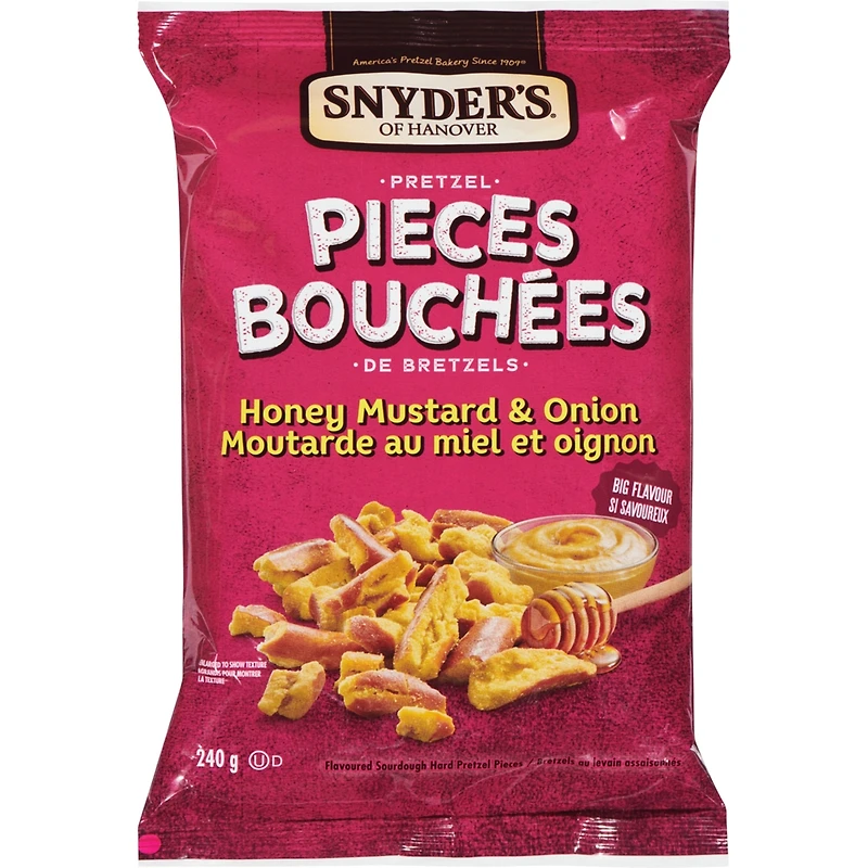 Pretzel Pieces, Honey Mustard & Onion