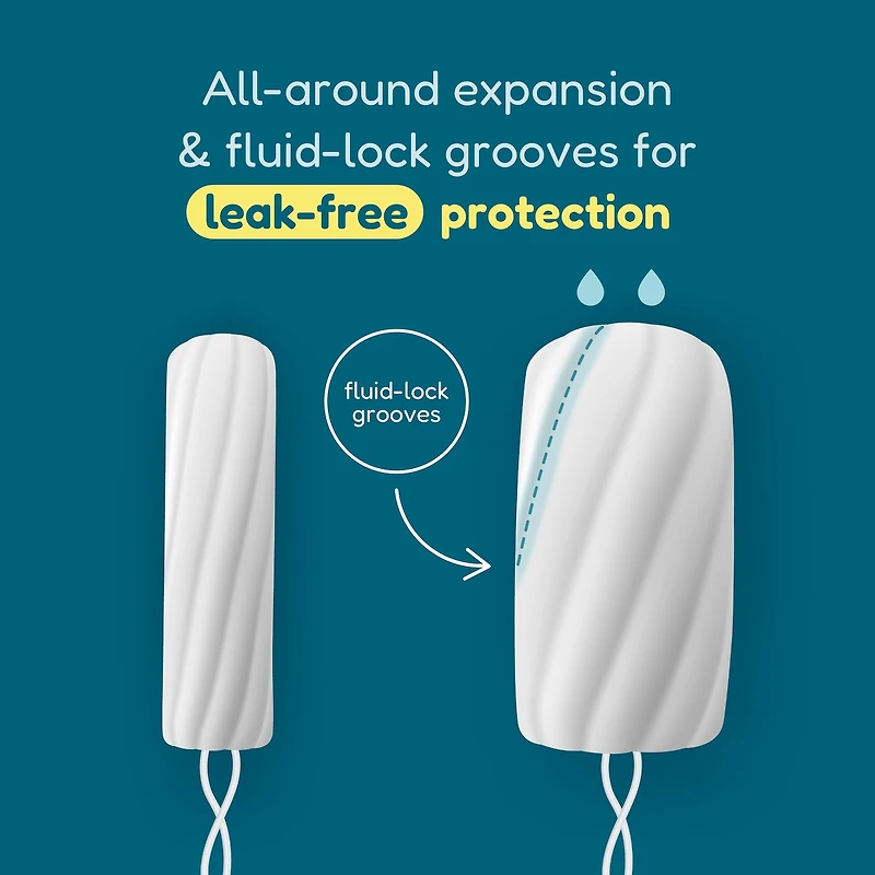Tampons o.b. originaux sans applicateur à absorptivité ultra