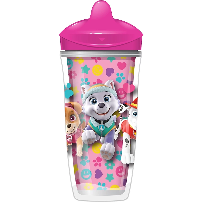 Verre antifuites de 9 oz (266 mL) de Playtex avec bec et motif Paw Patrol ‒ rose