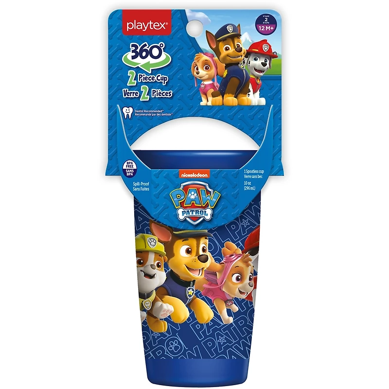 Verre Playtex Paw Patrol 360 Sippy Cup