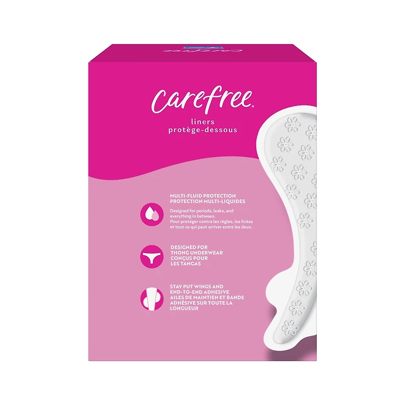 Carefree Thong Panty Liners Thin To Go