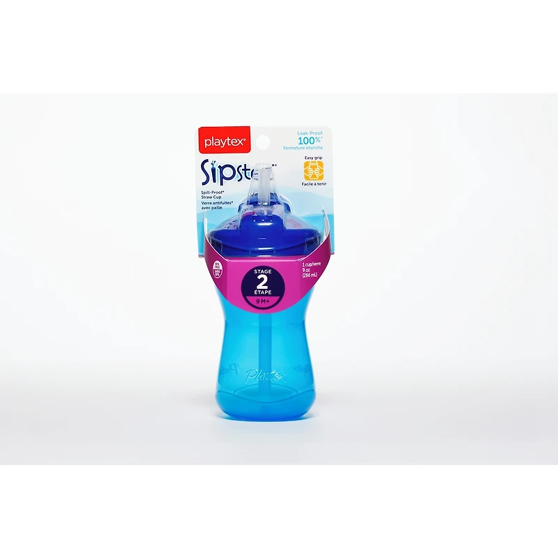 Sipsters Spill-Proof Straw Sippy Cup, Stage 2