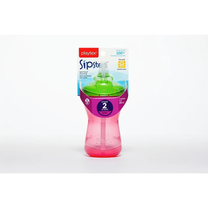 Sipsters Spill-Proof Straw Sippy Cup, Stage 2