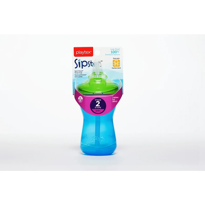 Sipsters Spill-Proof Straw Sippy Cup, Stage 2