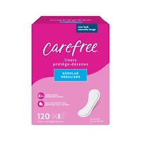 Carefree Acti-Fresh Body Shape Panty Liners Regular