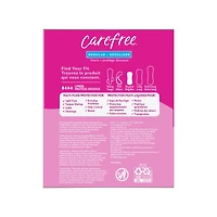 Carefree Acti-Fresh Body Shape Panty Liners Regular