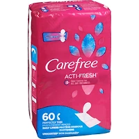 Emballage de 60 protège-dessous Acti-Fresh galbés minces en sachets pratiques