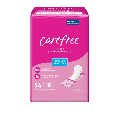 Acti-Fresh Body Shape Panty Liners Regular To Go Pack of 54 Liners