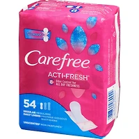 Acti-Fresh Body Shape Panty Liners Regular To Go Pack of 54 Liners