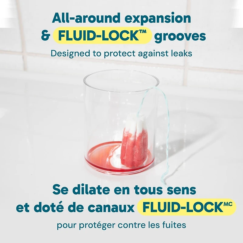 o.b. Original Non-Applicator Tampons Super Absorbancy