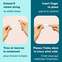 o.b. Original Non-Applicator Tampons Super Absorbancy