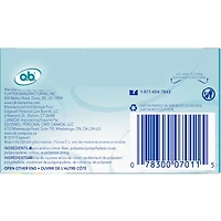 o.b. Original Non-Applicator Tampons Multipack Regular Super & Super Plus