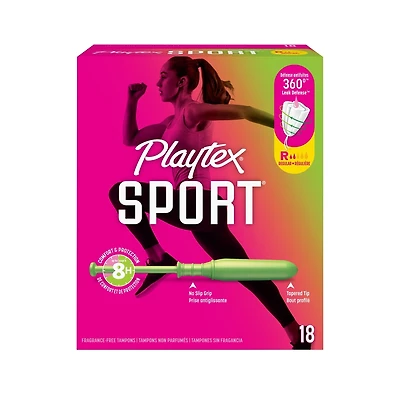 Sport Unscented Athletic Tampons Regular
