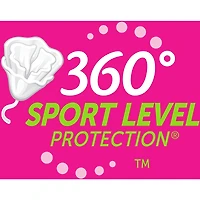 Tampons non parfumés pour athlètes Sport de Playtex à absorptivité régulière