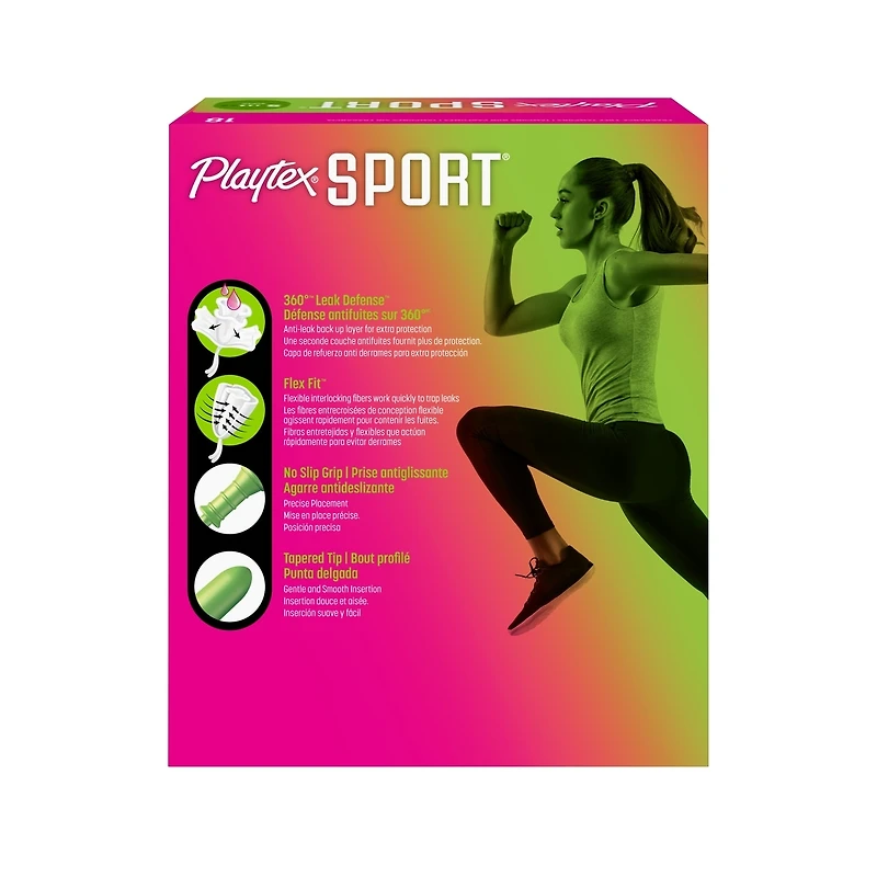 Sport Unscented Athletic Tampons Super