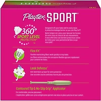 Sport Tampons, Unscented, Super