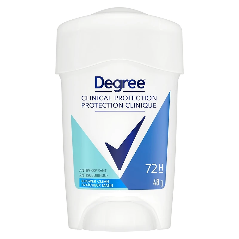 Antisudorifique Degree for Women DFW Clinical Fraicheur Matin protection antibactérienne contre les odeurs 48 GR