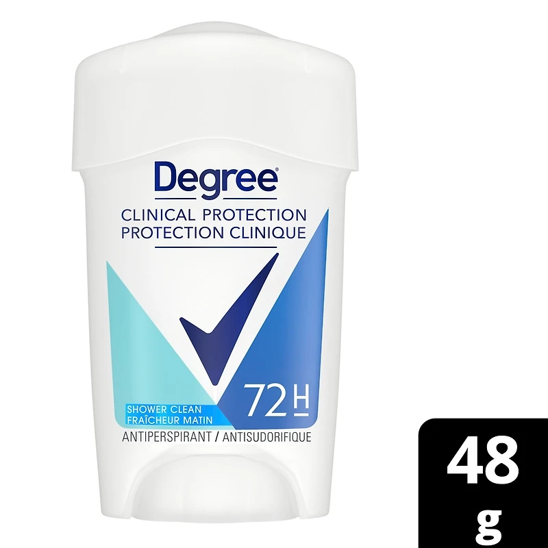 Antisudorifique Degree for Women DFW Clinical Fraicheur Matin protection antibactérienne contre les odeurs 48 GR