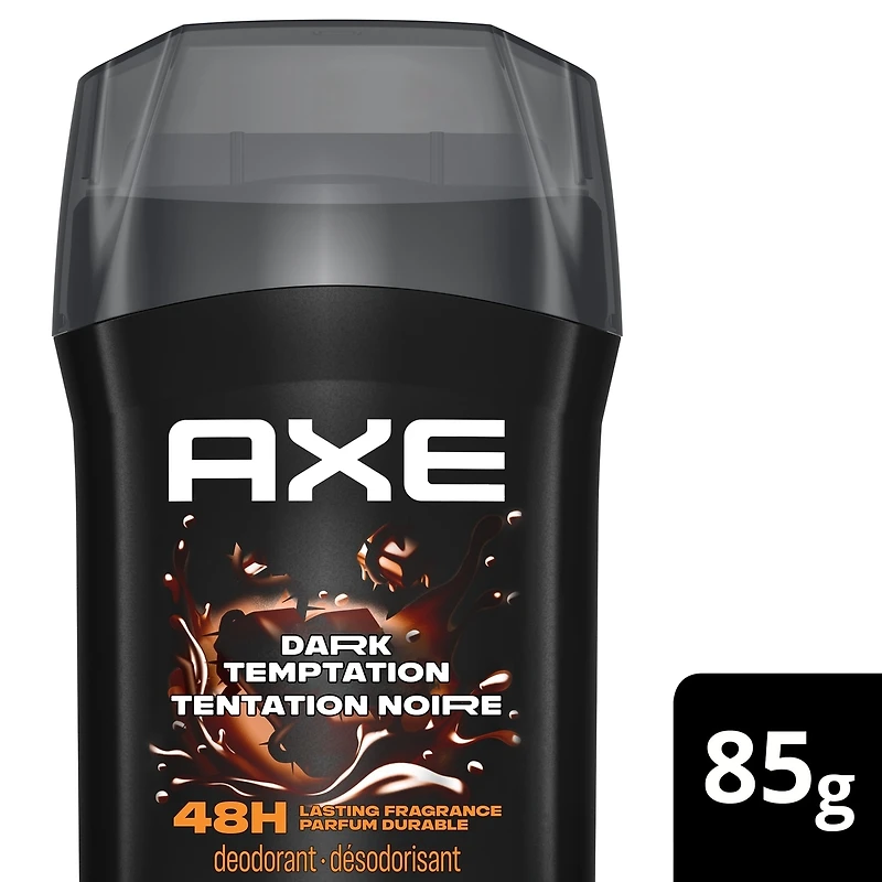 Déodorisant  AXE  Dark Temptation protection longue durée contre les odeurs pour hommes 48 heures parfum haute définition 85 GR