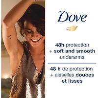 Antisudorifique en bâton pour peaux sensibles Dove Protection Clinique Essentiels Fraîcheur protection antibactérienne contre les odeurs 45 g