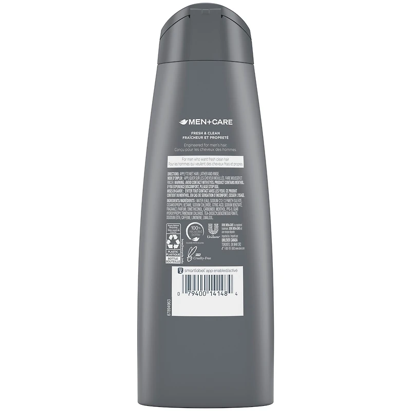 Dove Men+Care 2in1 Shampoo + Conditioner Fresh Clean 355ml