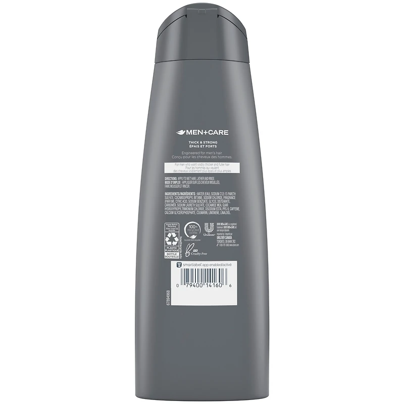 Dove Men+Care Fortifying 2-in-1 Shampoo & Conditioner Thick and Strong 355ml