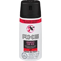 Parfum Quotidien  AXE  Anarchy Femmes protection antibactérienne contre les odeurs 113 GR