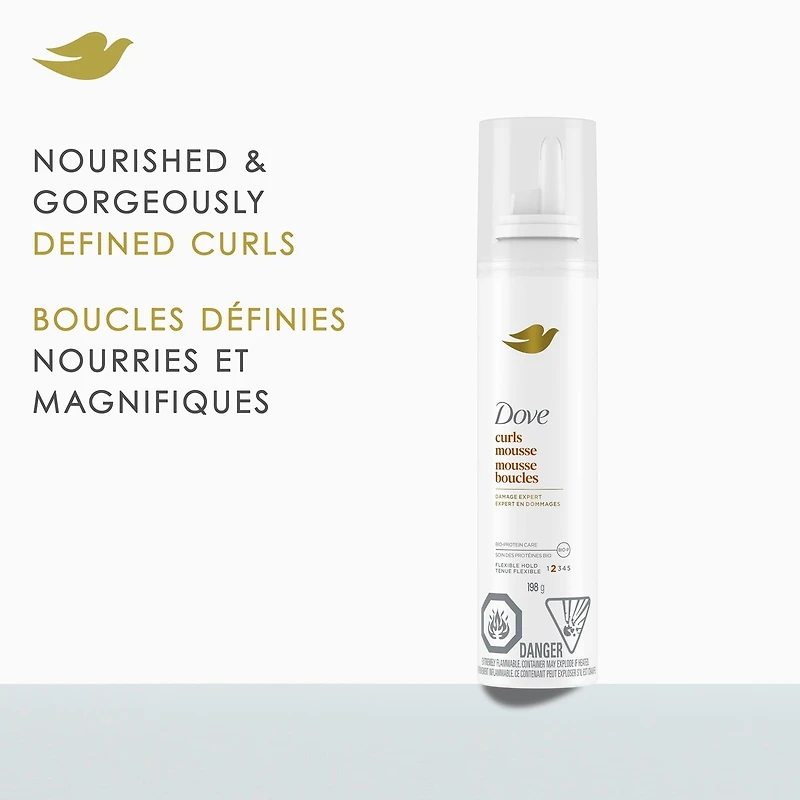 Dove Mousse Curls 198 GR