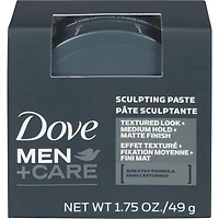 Dove Men+Care  Molding Hair Paste for men's hair styling Medium Hold textured look + matte finish 49 g