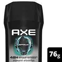 Antisudorifique en bâton  AXE Apollo sauge & bois de cèdre pour homme frais pendant 48 heures parfum haute définition 76 g Lot de 4