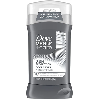 Dove Men+Care Deodorant Stick Cool Silver antibacterial odour protection 85 GR