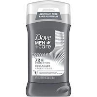 Stick déodorisant Dove Men+Care Frais Argent protection antibactérienne contre les odeurs 85 GR