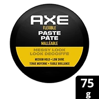 Mens Styling Paste hair styling for a Messy Look Flexible Medium Hold, Low Shine