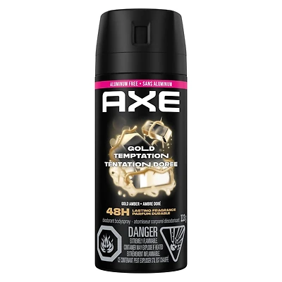 AXE  Deodorant Body Spray  Gold Temptation  113 g